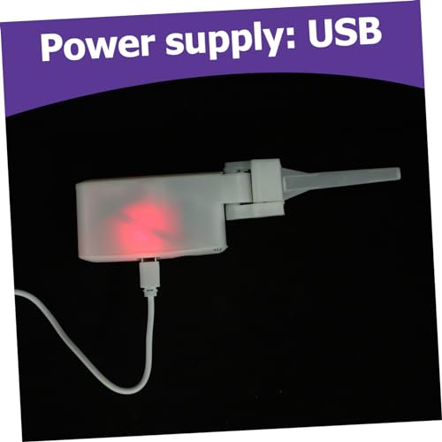 2pcs Electric Fish Toy Movement Part for DIY Pet Plaything Durable Plush Fish Accessory USB Power Supply Smooth Surface for Boys and Girls
