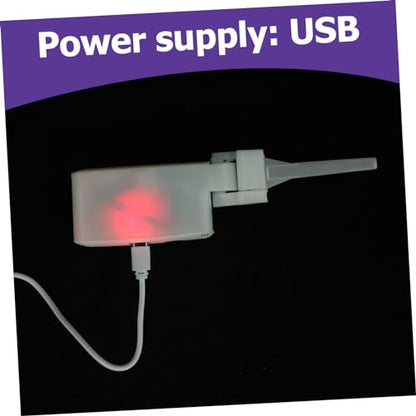 2pcs Electric Fish Toy Movement Part for DIY Pet Plaything Durable Plush Fish Accessory USB Power Supply Smooth Surface for Boys and Girls