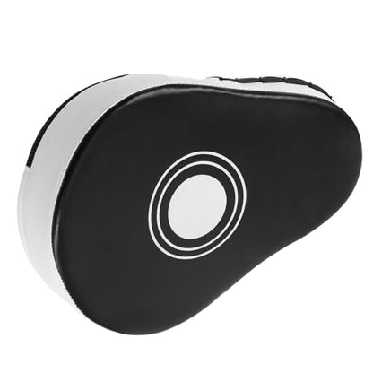 Happyyami Boxing Punch Mitts Curved Pu Hand Pads Thickened Weighted Focus Targets for Kickboxing Muay Thai Taekwondo Martial Arts Training Sparring Gloves