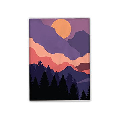 10x13 (100) Mountain Sunset Summer Designer Poly Mailers Waterproof Self Sealing Tear Resistant Polymailers Shipping Envelopes Premium Printed Bags For Small Businesses
