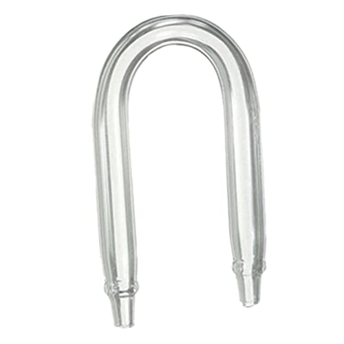 5pcs Aquarium Accessories Tube Fish Tank Glass Tubing Connector Tube for Regulator