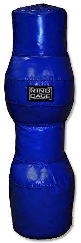 MMA Throwing Dummy 35 lbs Blue Filled for Grappling