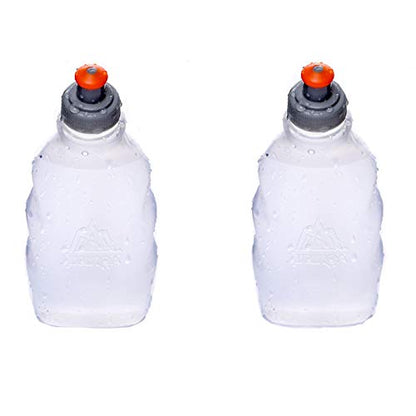 AONIJIE 250ML/350ML/500ML/600ML Portable TPU Soft Water Bottle Folding Soft Flasks For Outdoor Marathon Running Hydration Camping Hiking - color: 250ML-PP5