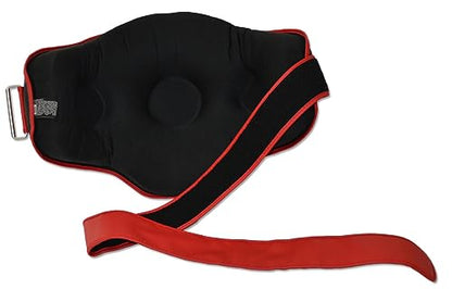 MMA Muay Thai Belly Pad - style: Hook n Loop (Red/White/Black)