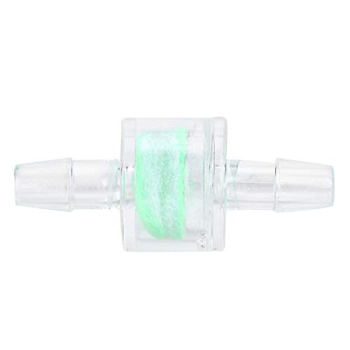 TOPINCN 10PCS ABS Aquarium Bio Filter Breeding Fry Betta Shrimp Green Aquarium Silicone Tube Filter Fish Hose Cleaning Filtration Su(8mm)