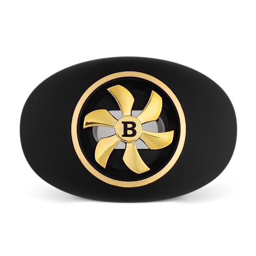 Battle Sports Spinner Oxygen Football Mouthguard - color: Black/Gold