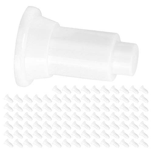 Aquarium Divider Feet Adjustable Height Isolation Board Support for Fish Tank Divider, Made of Safe FoodGrade Plastic, Easy to Use and Clean, Perfect for Diverse Setups (White) - color: White