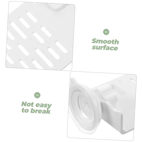 Happyyami Turtle Basking Platform Cup Climbing Dock for Turtles and Reptiles for Aquatic Habitats and Terrariums Small Sleek Design - color: White