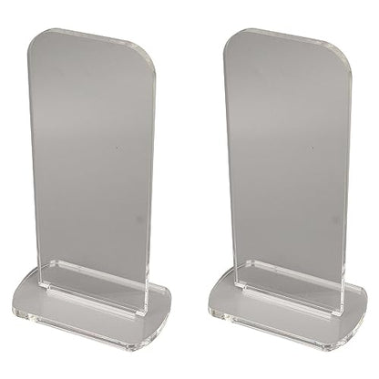 Glove Stand for Boxing, 2Pcs Acrylic Boxing Glove Stand Vertical Boxing Glove Display Stand Acrylic Gloves Holder for Boxing Collectors (Transparent) - color: Transparent