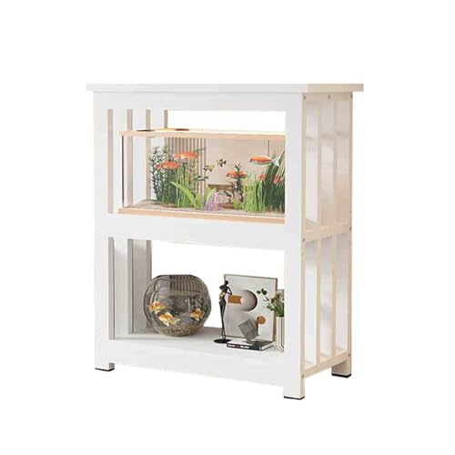 Fish Tank Stand,Fish Stand Cabinet for 5-40 Gallon Aquariums, Reptile Rack Shelf, Durable Home Storage Display Table, Sturdy Fish Tank Holder, Versatile Pet Furniture - color: A, size: 50x30cm(19 3/4"x11 3/4")