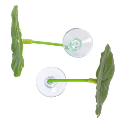 3 Pcs Betta Fish Leaf Hammock Soft Aquarium Decor Plastic Plants Practical Resting Spot Betta Fish Tank Decoration for Sleeping Resting Hiding Playing
