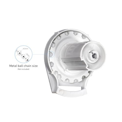 Roll Ease R-Series Roller Shade Bracket Kit with R16 Clutch + RB560 Brackets + End Plug (White) for 1-1/2"(38mm) Tube - style: R16 + RB560 Kit for (1-1/2")