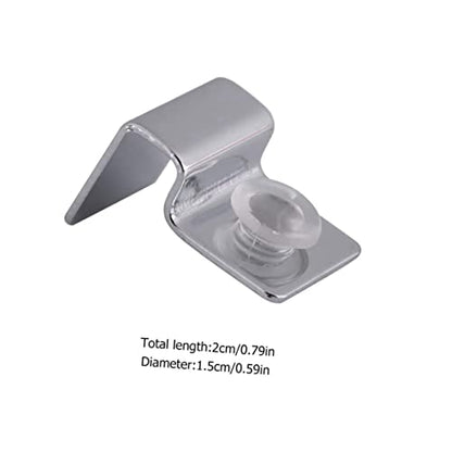 8pcs Stainless Steel Fish Tank Support Brackets for Glass Lid Easy to Install Aquarium Cover Holders and Design Support