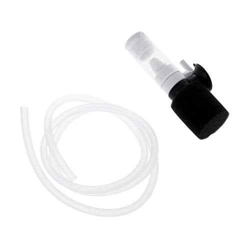 Aquariums Small Filter Quiet Air Driven with Tube Including Suction Cup and Sponge for Shrimp Tanks Aquariums Heater Light Thermometers Plant Sand Decorations Fish Decorations Light Fish