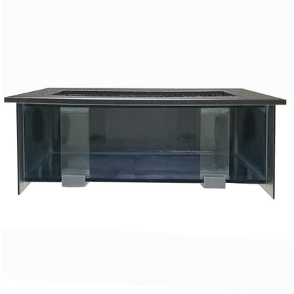 3.0 Wall Mounted Fish Tank Kit with LED Lighting, Built-in Filter System, Modern Space-Saving Design, Complete Accessories Set (Verticali, Silver)