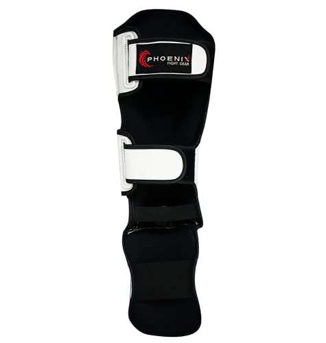 Flight Shin Guards, Extra Padding - color: White, size: X-Large