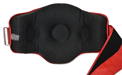 MMA Muay Thai Belly Pad - style: Hook n Loop (Red/White/Black)