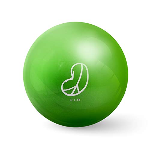 Bean Products Soft Weighted Balls for Exercise - Soft and Safe Workout Balls for Yoga, Rehab, Pilates and Fitness - Latex Free, Easy to Grip, Versatile Physical Therapy Exercise Ball - color: 2 Lbs-One Ball