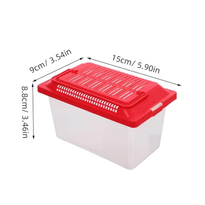 Fish Transport Container Small Aquariums Goldfish Tank Handheld Fish Tank Crab Carrier