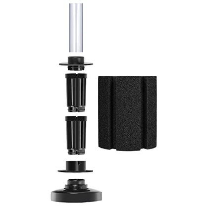 AQUANEAT Aquarium Sponge Filter Breeding Fry Betta Shrimp Nano Fish Tank 4pcs (M Large up to 50Gal) - size: M Large up to 50Gal
