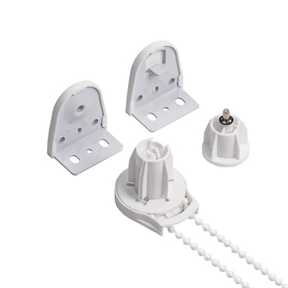 28mm Roller Blind Brackets Upgrade Roller Blind Fittings Spare Kit, Universal Roller Shade Clutch with Metal Brackets - style: 28mm Metal Bracket