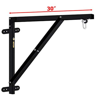 Farabi Punching Bag Wall Mount Bag Hanger Bracket Support (2.5Ft)