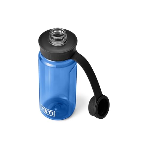 YETI Yonder Water Bottle with Yonder Tether Cap, Lightweight, Leakproof and BPA-Free - color: Royal Blue, size: 20 Ounces