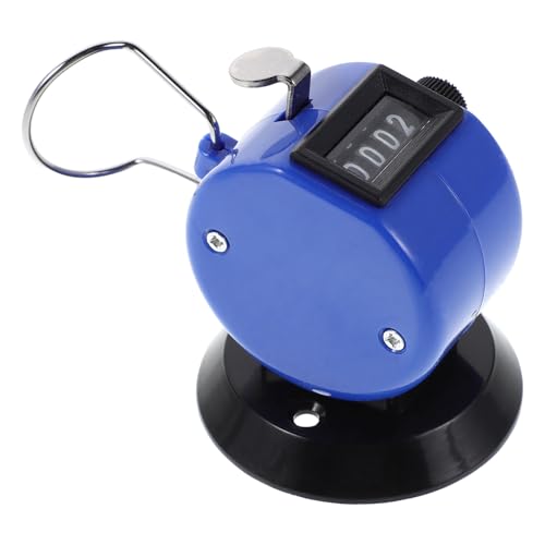 Yardwe Handheld Golf Score Counter with Base 4 Digital Plastic Metal