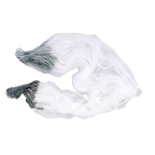 50m/1.5m 3 Layers Nylon Saltwater Fishing Hand Throw Bait Trap Net Gill Spin Outdoor Thread Tool with Accessories(3 Finger) - color: 3 Finger