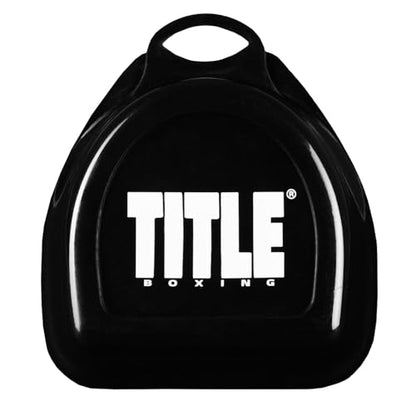 TITLE Boxing Gel Triple-Shox Mouthguard 2.0: Boxing Guard, Sports Guard - color: Red/Black