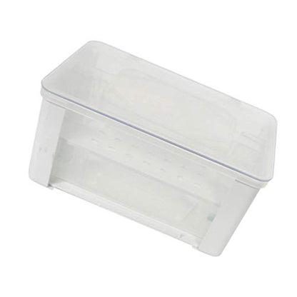 balacoo Fish Tank Waterfall Box Compact Filtration System for Clean Turtle Habitat Easy to Install Aquarium Accessory