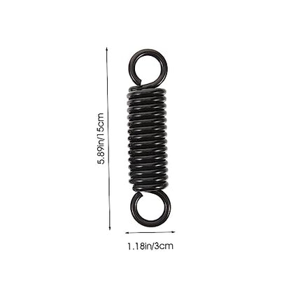 1 Set Heavy Duty Swing Spring Set of Metal Hammock Springs for Outdoor and Indoor Use for Swing Chairs Hammocks and Sandbags