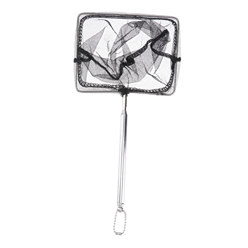 INOOMP 1pc Telescopic Fishing Net Fish Shrimp Catching Tool for Aquarium Use Fish-Friendly Design