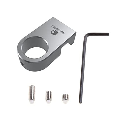 Aquatic Box Rack Aquarium Water Inlet Outlet Pipe Lily Fixing Clip Fixture Clamp for Fish for Tank Feeding Hose Clamps Water Hose Holder, 3.6x2x1.1cm