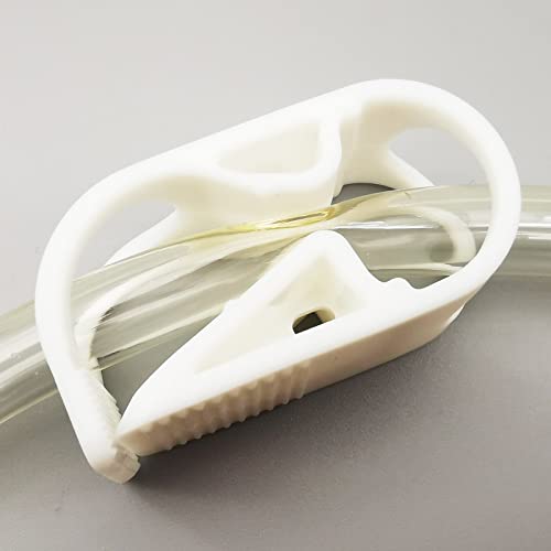 10PCS PBT Plastic Tubing Clamp 140 Degree Celsius Heat Resistant Adjustable Tube Clip Laboratory Industrial Flow Control Hose Clamp - size: for tube OD 1/2''-3/4'' (12-18mm)PBT