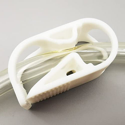 10PCS PBT Plastic Tubing Clamp 140 Degree Celsius Heat Resistant Adjustable Tube Clip Laboratory Industrial Flow Control Hose Clamp - size: for tube OD 1/2''-3/4'' (12-18mm)PBT