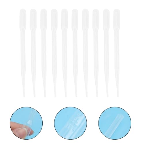 10pcs Coral Feeder Syringe Tubes 3ml Plastic Shrimp Liquid Feeders Aquarium Fish Feeding Tool for Marine and Brine Shrimp Pet Supplies