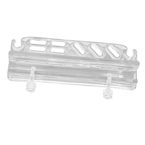 Acrylic Aquarium Tool Holder for Organizing Water Plant Maintenance Tools Wall-Mounted Rack for Tweezers Scissors and Cleaning Equipment Easy to Install Storage