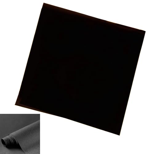Peiiwdc Fish Tanks Background Adhesive Film for Aquarium Fish Tanks Decorations Elegant Black Sticker Poster Background