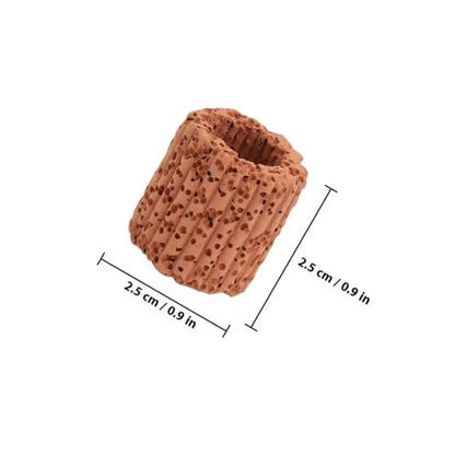 50Pcs Aquatic Plant Fixed Rings Biodegradable Ceramic Gravity Ring for Water Plants Fixing No Sand Needed Aquarium Landscaping