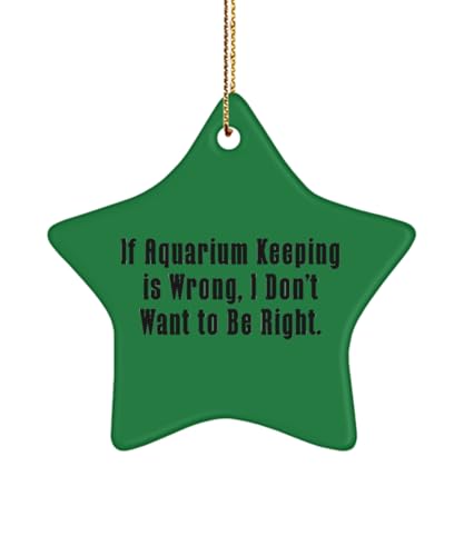 Cute Aquarium Keeping Gifts, If Aquarium Keeping is, Birthday Unique Gifts, Star Ornament for Aquarium Keeping from Friends, Aquarium Keeping Starter kit, Aquarium Keeping Supplies, Aquarium Keeping