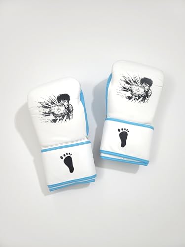 Hajime No Ippo Anime Hook & Loop Gloves Fighting Spirit First Step