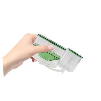 Self-Guided Fish Breeding Tank Isolation Box for Aquarium Hatching Box to Protect Fry and Eggs from Aggressive Fish for Aquatic Breeding and Nursery Use