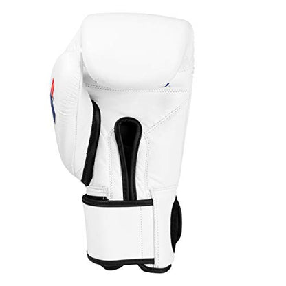 Fighting Sports Fury Professional Training Gloves - Boxing Gloves Boxing, Training Gloves, MMA Gloves, Oz Training Gloves, Kickboxing Gloves, Punching Bag Gloves, Sparring Gloves - color: White, size: 18 oz