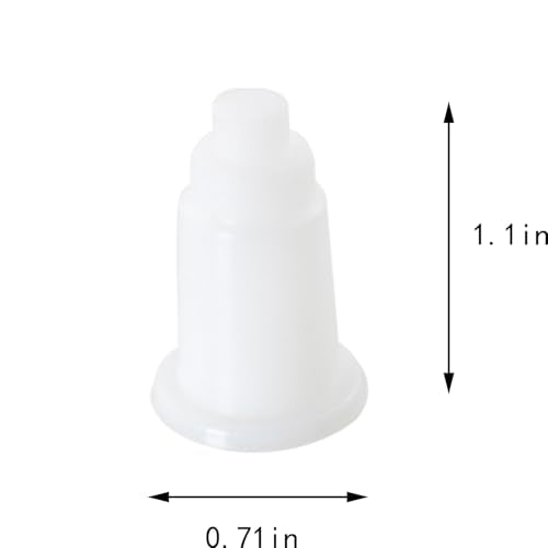 ZCZQC 30PCS Support Frame Aquarium Raising Pads Plastic Grid Isolation Board Tray Feet Aquarium Tank Bottom Supports 0.71in x 1.1in White