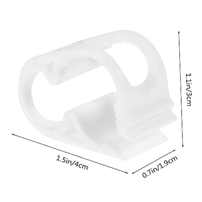 10pcs Siphon Hose Clips for Flow Control Adjustable Shut off Clamps for Water Tubing Corrosion Resistant Silicone Hose Holders for Brewing and Irrigation Systems