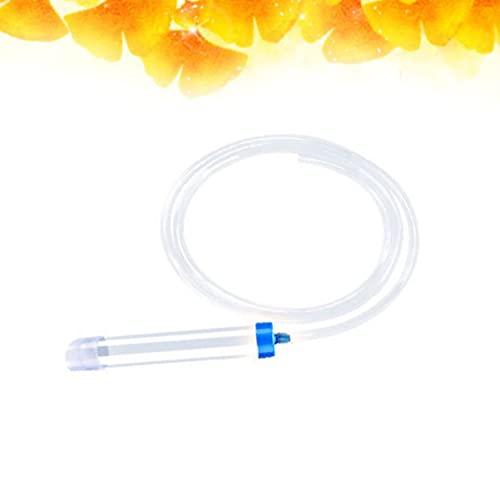 Kisangel Aquarium Gravel Pump Fish Tank Water Changer Easy Install PVC Ideal for Small Tanks