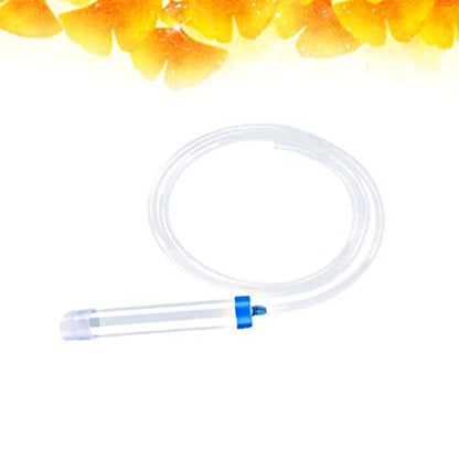 Kisangel Aquarium Gravel Pump Fish Tank Water Changer Easy Install PVC Ideal for Small Tanks
