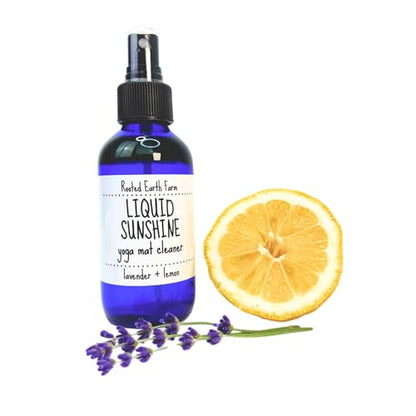 Liquid Sunshine Yoga Mat Cleaner Spray - 4 fl oz - Pilates Mat Cleanser