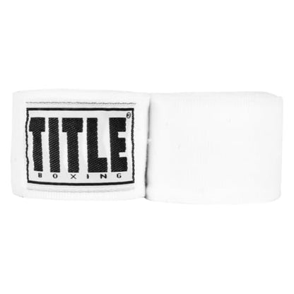 Title Boxing Elastic Mexican Hand Wrap, White, 180"